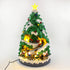 Christmas Village Animated Moving Rotating Train in Tree Musical LED Light Up